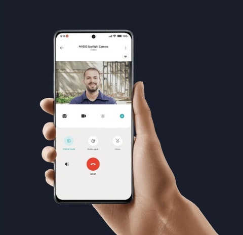 KAMERA IP XIAOMI AW300 2K FULL HD, NOCNA WIZJA, ALARM, DWUKIERUNKOWY DŹWIĘK