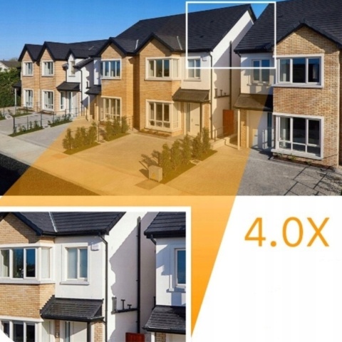 KAMERA IP WIFI 8MPx TUYA SMART 4K ULTRA HD ZOOM LED AUDIO IP66 DLA DOMU