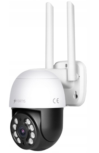 KAMERA ZEWNĘTRZNA OBROTOWA IP WIFI 8MPX 4K ULTRA HD 4x ZOOM DO MONITORINGU