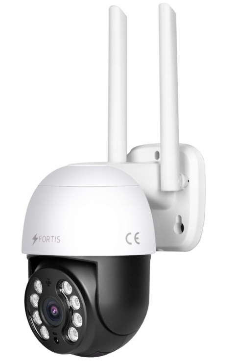 KAMERA ZEWNĘTRZNA OBROTOWA IP WIFI 8MPX 4K ULTRA HD 4x ZOOM DO MONITORINGU