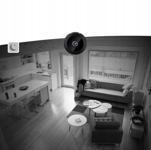 MINI KAMERA WIFI SZPIEGOWSKA IP SMART FULL HD MONITORING BEZPRZEWODOWA