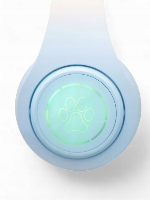 NAUSZNE SŁUCHAWKI BEZPRZEWODOWE DLA DZIECI KOCIE USZY MIKROFON BLUETOOTH5.3