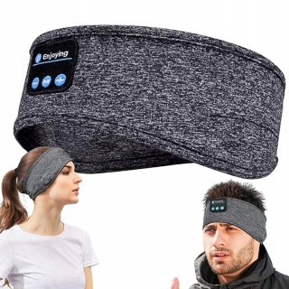 OPASKA SPORTOWA BLUETOOTH NA USZY GŁOŚNIK DO BIEGANIA I SNU WYSOKA JAKOŚĆ