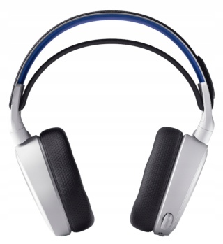 SŁUCHAWKI BEZPRZEWODOWE NAUSZNE STEELSERIES ARCTIS 7P+ BIAŁE GAMINGOWE 30H