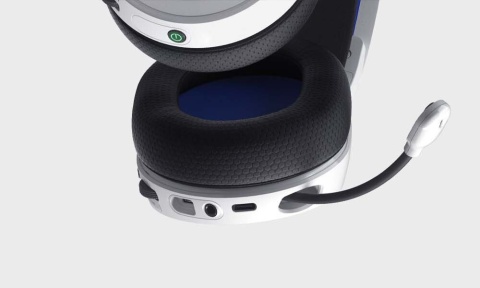 SŁUCHAWKI BEZPRZEWODOWE NAUSZNE STEELSERIES ARCTIS 7P+ BIAŁE GAMINGOWE 30H