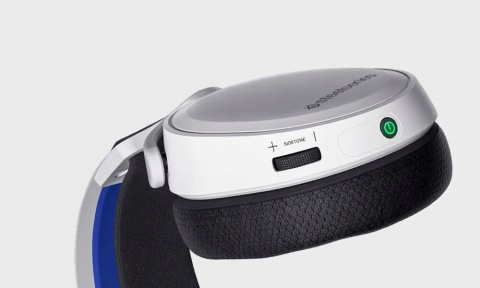 SŁUCHAWKI BEZPRZEWODOWE NAUSZNE STEELSERIES ARCTIS 7P+ BIAŁE GAMINGOWE 30H