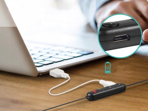 SPORTOWE DOUSZNE SŁUCHAWKI BEZPRZEWODOWE BLUETOOTH IDEALNE DO BIEGANIA