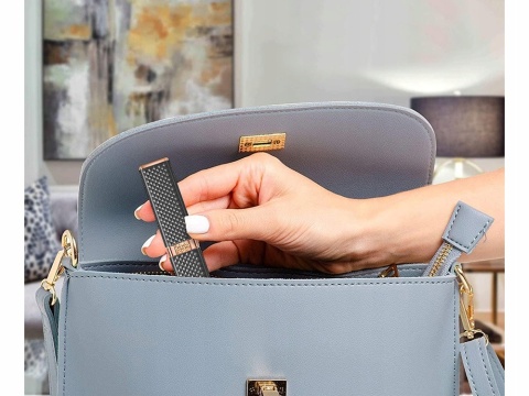 TRYMER DO BRWI GOLARKA DAMSKA DO TWARZY ZESTAW 2w1 KOMPLET USB CZARNY