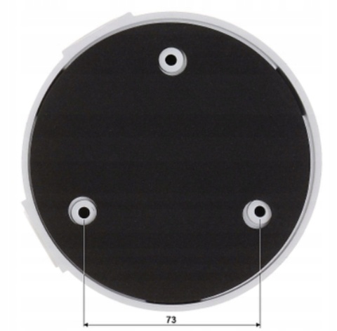 UCHWYT KAMERY DAHUA PFA130-E, ALUMINIUM, IP66, Ø124MM, BIAŁY, 41MM ODSTĘP