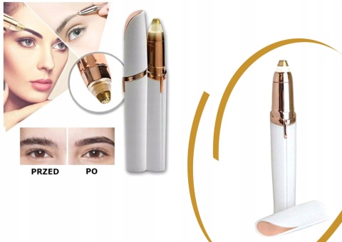 ZESTAW DO DEPILACJI TWARZY I BRWI TRYMER DAMSKI