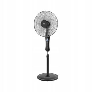 Wentylator Stojący Teesa Czarny 50W Z Pilotem 3 Tryby Pracy Timer Oscylacja