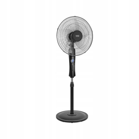 Wentylator Stojący Teesa Czarny 50W Z Pilotem 3 Tryby Pracy Timer Oscylacja