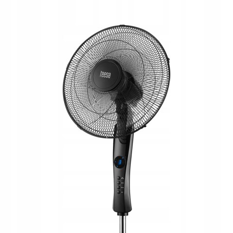 Wentylator Stojący Teesa Czarny 50W Z Pilotem 3 Tryby Pracy Timer Oscylacja