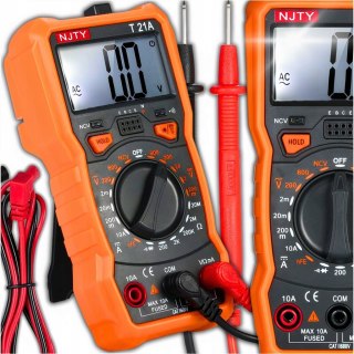 Multimetr Cyfrowy Profesjonalny Lcd Tester Miernik Prądu Elektryczny