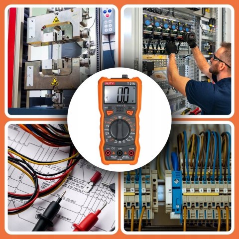 Multimetr Cyfrowy Profesjonalny Lcd Tester Miernik Prądu Elektryczny