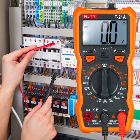 Multimetr Cyfrowy Profesjonalny Lcd Tester Miernik Prądu Elektryczny