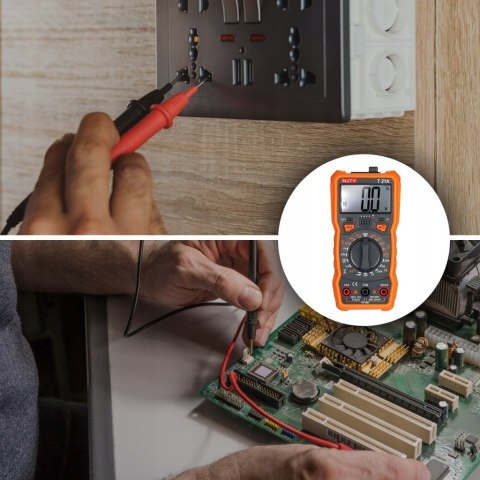 Multimetr Cyfrowy Profesjonalny Lcd Tester Miernik Prądu Elektryczny