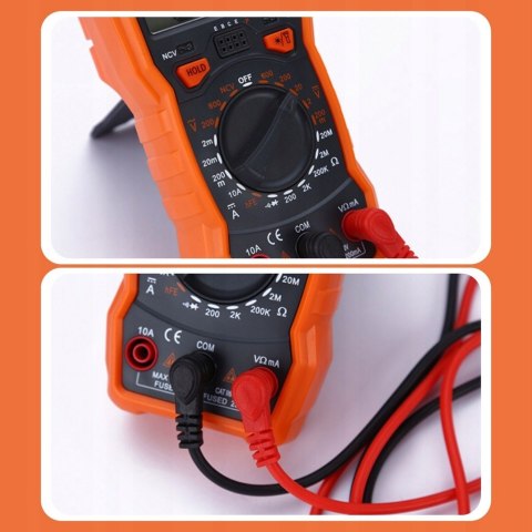 Multimetr Cyfrowy Profesjonalny Lcd Tester Miernik Prądu Elektryczny