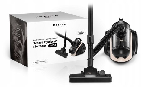 Odkurzacz Bezworkowy 4000W Cyklonowy Turboszczotka Filtr Hepa 15W1 Mozano