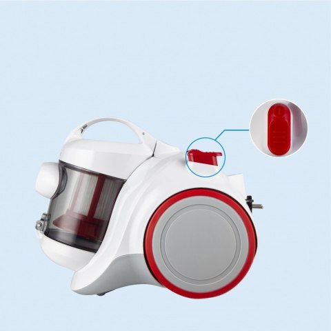 Odkurzacz Bezworkowy Midea C5 Mc01plwh 700W Hepa 1.5L Lekki Cyklonowy 4.5M