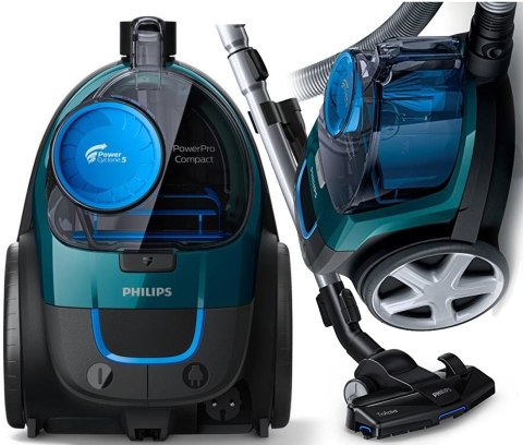 Odkurzacz Bezworkowy Philips Powerpro Compact Fc9334/09 Powercyclone 5 900W