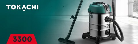 Odkurzacz Przemysłowy Bezworkowy Mocny 3300W Sucho Mokro Pyłu Z Otrząsaczem