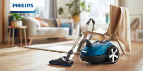 Odkurzacz Workowy Hepa Philips 750W Quiet Mark Tri-Active Pro 4L Ecarf