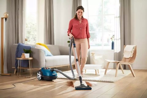 Odkurzacz Workowy Hepa Philips 750W Quiet Mark Tri-Active Pro 4L Ecarf
