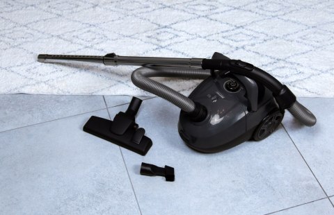 Odkurzacz Workowy Mpm Mod-52 850W Hepa 2L Regulacja Mocy Metalowa Rura 7M
