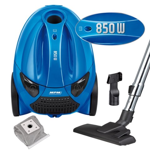 Odkurzacz Workowy Mpm Mod-53 850W 1,5L Metalowa Rura Hepa Wielofunkcyjny