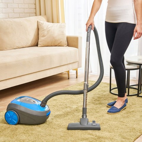 Odkurzacz Workowy Zelmer Tadek Epa Turboszczotka 800W 2.5L Gumowane Koła