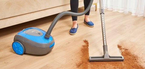 Odkurzacz Workowy Zelmer Tadek Epa Turboszczotka 800W 2.5L Gumowane Koła