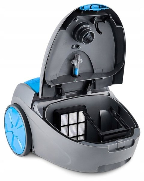 Odkurzacz Workowy Zelmer Tadek Epa Turboszczotka 800W 2.5L Gumowane Koła