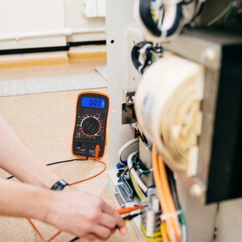 Profesjonalny Multimetr Cyfrowy Lcd Miernik Napięcia Prądu Rezystancji Test