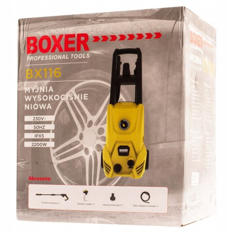 Myjka Ciśnieniowa Boxer 2200W 260Bar Indukcyjny Silnik Aluminiowa Pompa