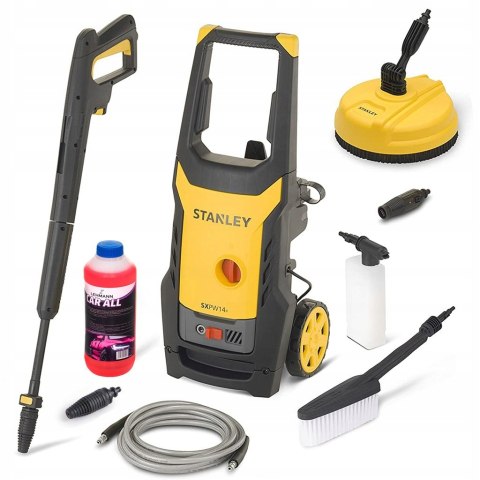 Myjka Ciśnieniowa Stanley 170 Bar Turbo Z Aluminiową Pompą I Szczotką Patio