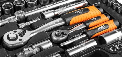 Neo Zestaw Kluczy Nasadowych 1/2 1/4 Torx Walizka 108 Elementów Mocne