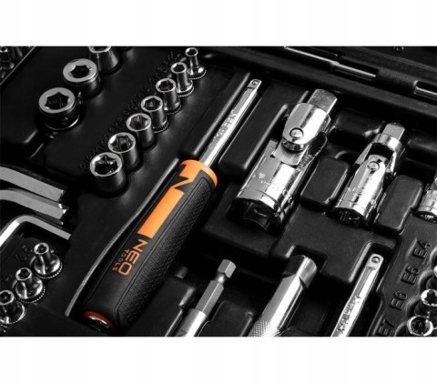 Neo Zestaw Kluczy Nasadowych 233 Elementów 10-078 Torx Grzechotki Walizka