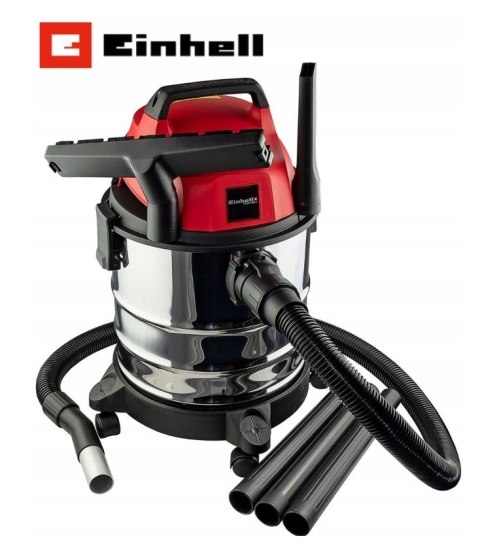 Odkurzacz Przemysłowy Einhell 1250W 20L Sucho-Mokro Stal Szlachetna