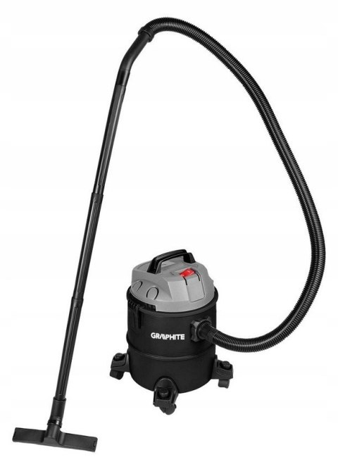 Odkurzacz Przemysłowy Graphite 1200W 20L Sucho-Mokro Filtry Hepa I Piankowy