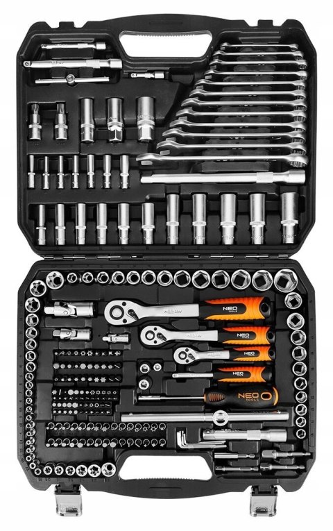 Zestaw Kluczy Nasadowych Neo 10-220 1/2 3/8 1/4 220 Elementów Torx