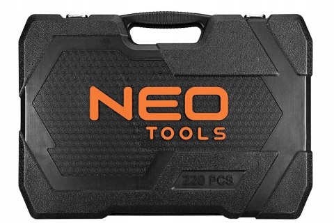 Zestaw Kluczy Nasadowych Neo 10-220 1/2 3/8 1/4 220 Elementów Torx