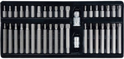Zestaw Kluczy 110 Elementów 1/2,1/4 Neo Tools + Zestaw Bitów Torx Hex
