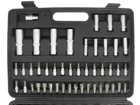 Zestaw Kluczy Nasadowych 94 Elementy 1/4 1/2 Heidmann Walizka Crv