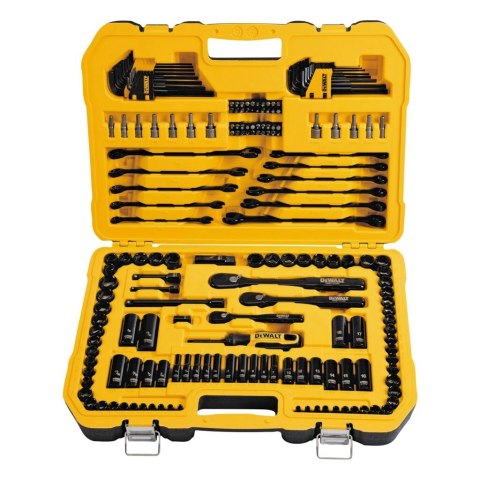Zestaw Kluczy Nasadowych Dewalt 184 El. Black Chrome W Walizce 1/4-1/2