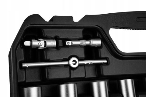 Zestaw Kluczy Nasadowych Neo 110 El. 1/2 1/4 Torx Satynowe Walizka