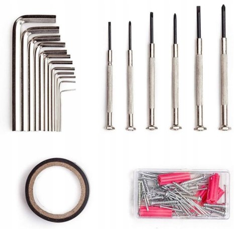 Zestaw Narzędzi 108 Elementów Torx Crv W Walizce Z Ergonomicznymi Uchwytami