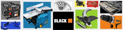 Zestaw Narzędzi Black 419 Elementów: Klucze, Szczypce, Śrubokręty, Miarka
