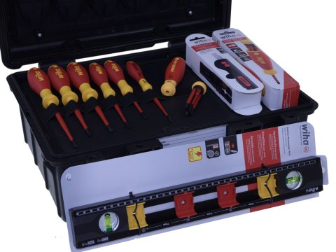 Zestaw Narzędzi Elektryka Wiha 18 El. W Pyło-Wodoszczelnej Walizce Ip67