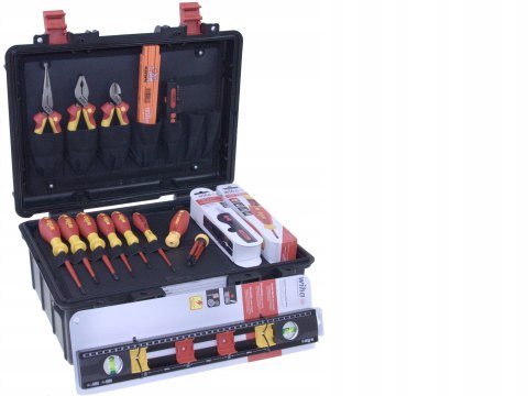 Zestaw Narzędzi Elektryka Wiha 18 El. W Pyło-Wodoszczelnej Walizce Ip67